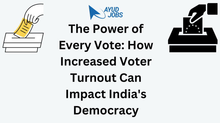 The Power of Every Vote: How Increased Voter Turnout Can Impact India’s Democracy