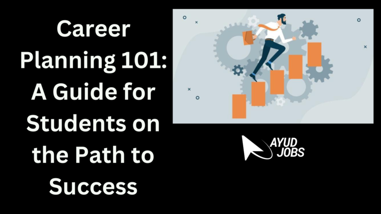 Career Planning A Guide for Students on the Path to Success
