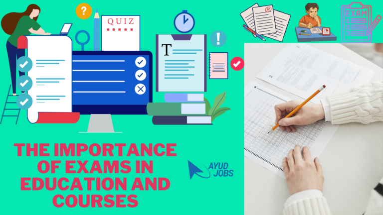 Importance of Exams Education Courses Success