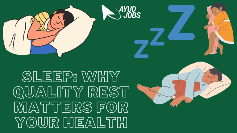 The Vital Role of Sleep: Why Quality Rest Matters for Your Health