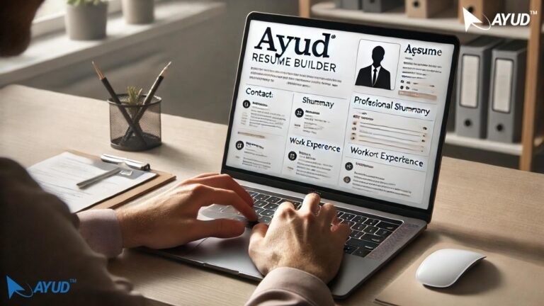 Resume Builder: Crafting the Perfect Resume for Any Job with Ayud