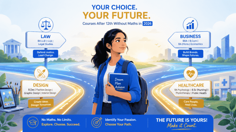 Courses After 12th Without Maths: Full List 2026