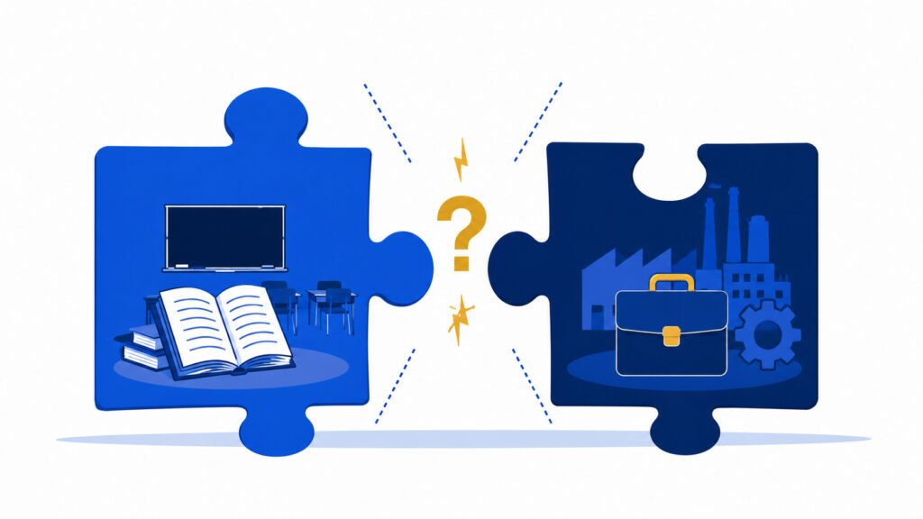 curriculum and industry skills mismatch India