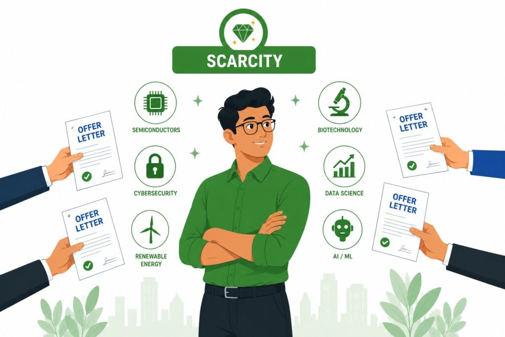 scarcity balanced overvalued careers