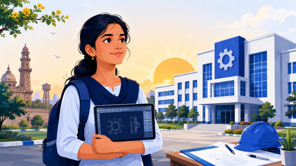Kalaburagi student choosing polytechnic diploma in Karnataka