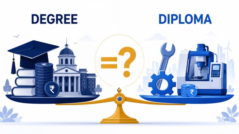 Degree vs Diploma India 2026: The Honest Math
