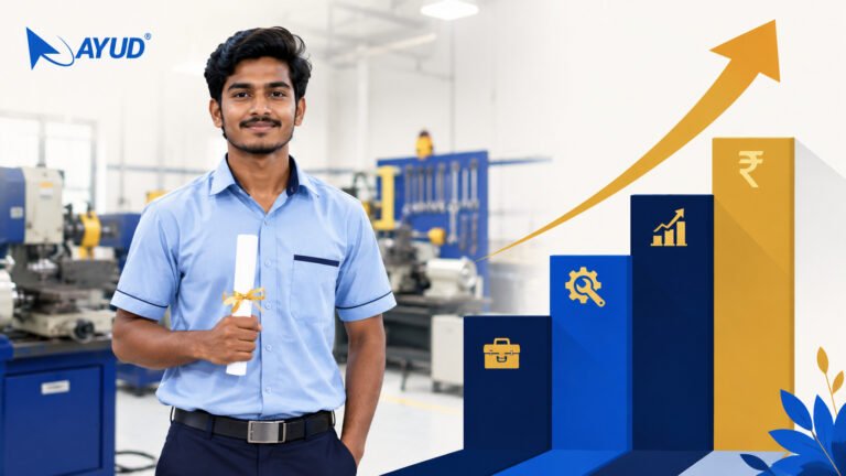 Diploma placement salary Karnataka 2026: real pay bands by branch, the new ₹23,376 wage floor most firms ignore, and how to earn more. Read the full data.
