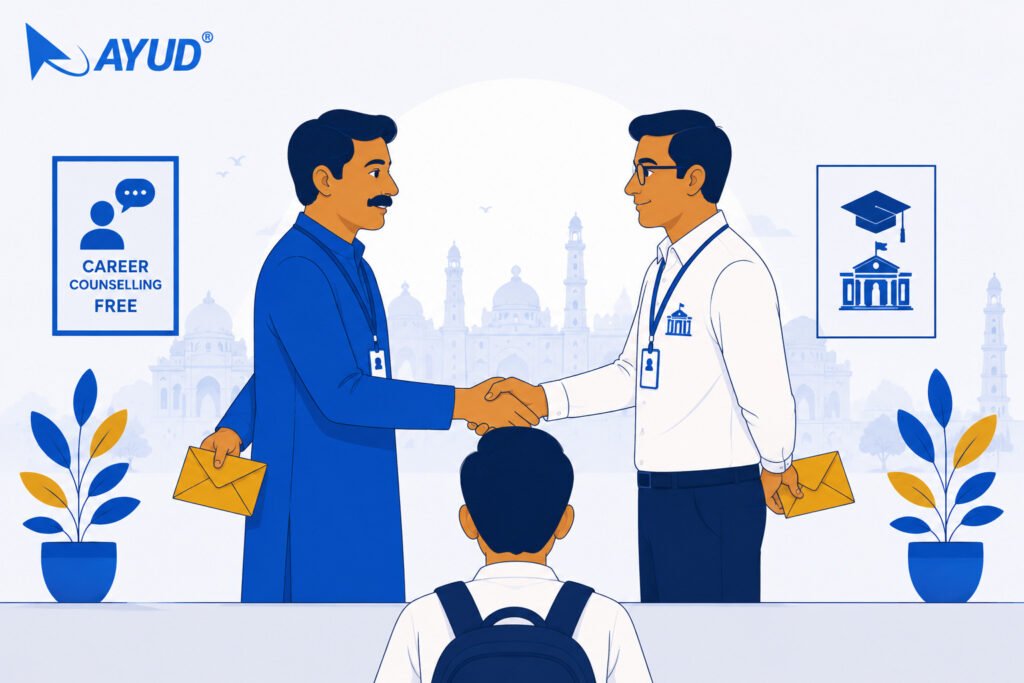 hidden commission in free career counselling Kalaburagi