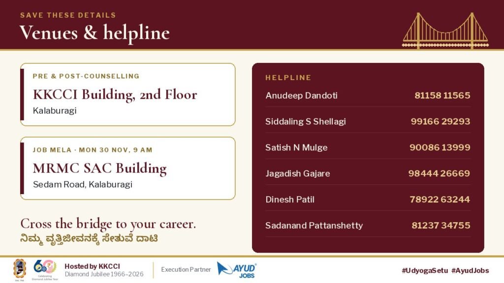 udyoga-setu-venues-helpline